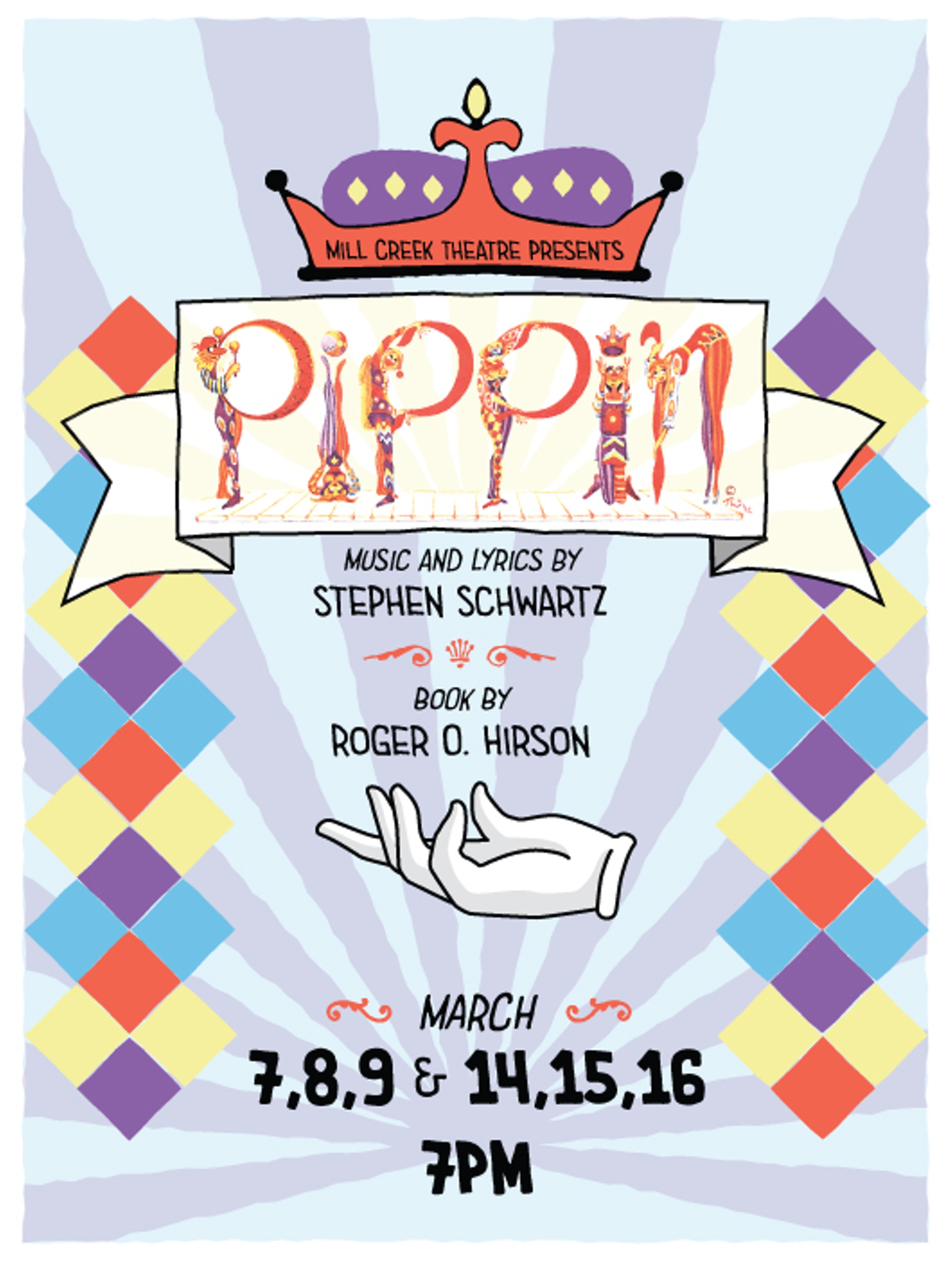 Pippin at Mill Creek High School Performances March 7 2024 to March